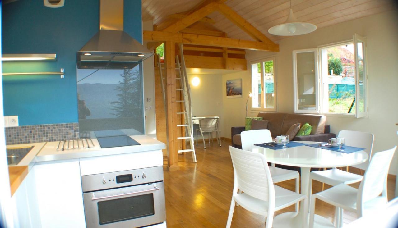 Le Cottage De Veyrier, Tres Jolie Vue Lac - Lla Selections By Location Lac Annecy المظهر الخارجي الصورة