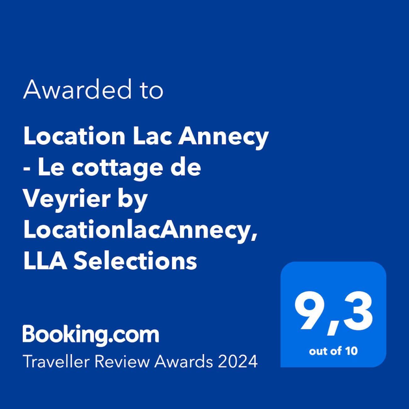 Le Cottage De Veyrier, Tres Jolie Vue Lac - Lla Selections By Location Lac Annecy المظهر الخارجي الصورة